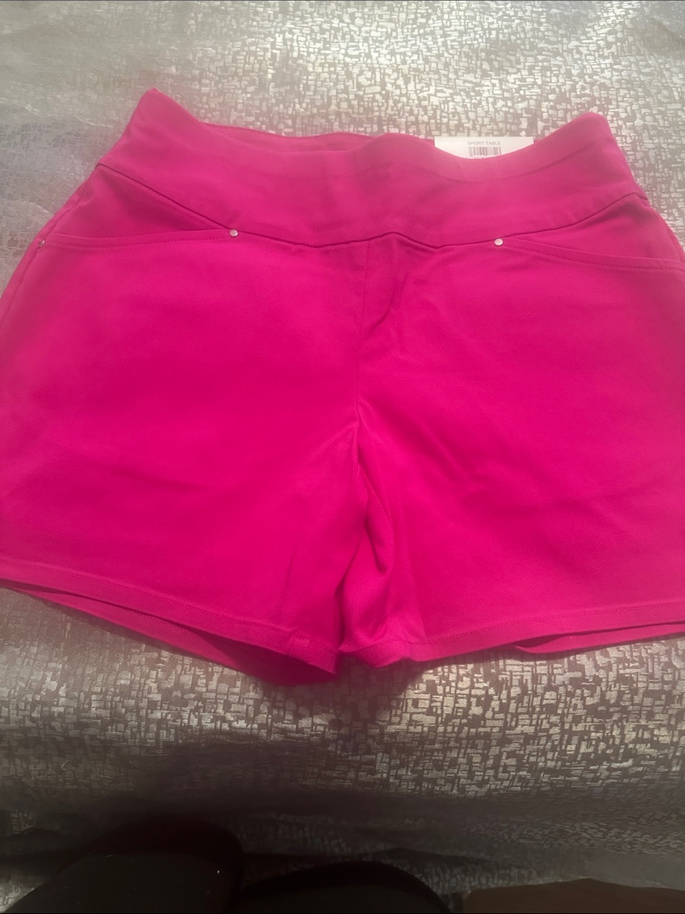 INC International Concepts Bright Fuchsia Athletic Shorts